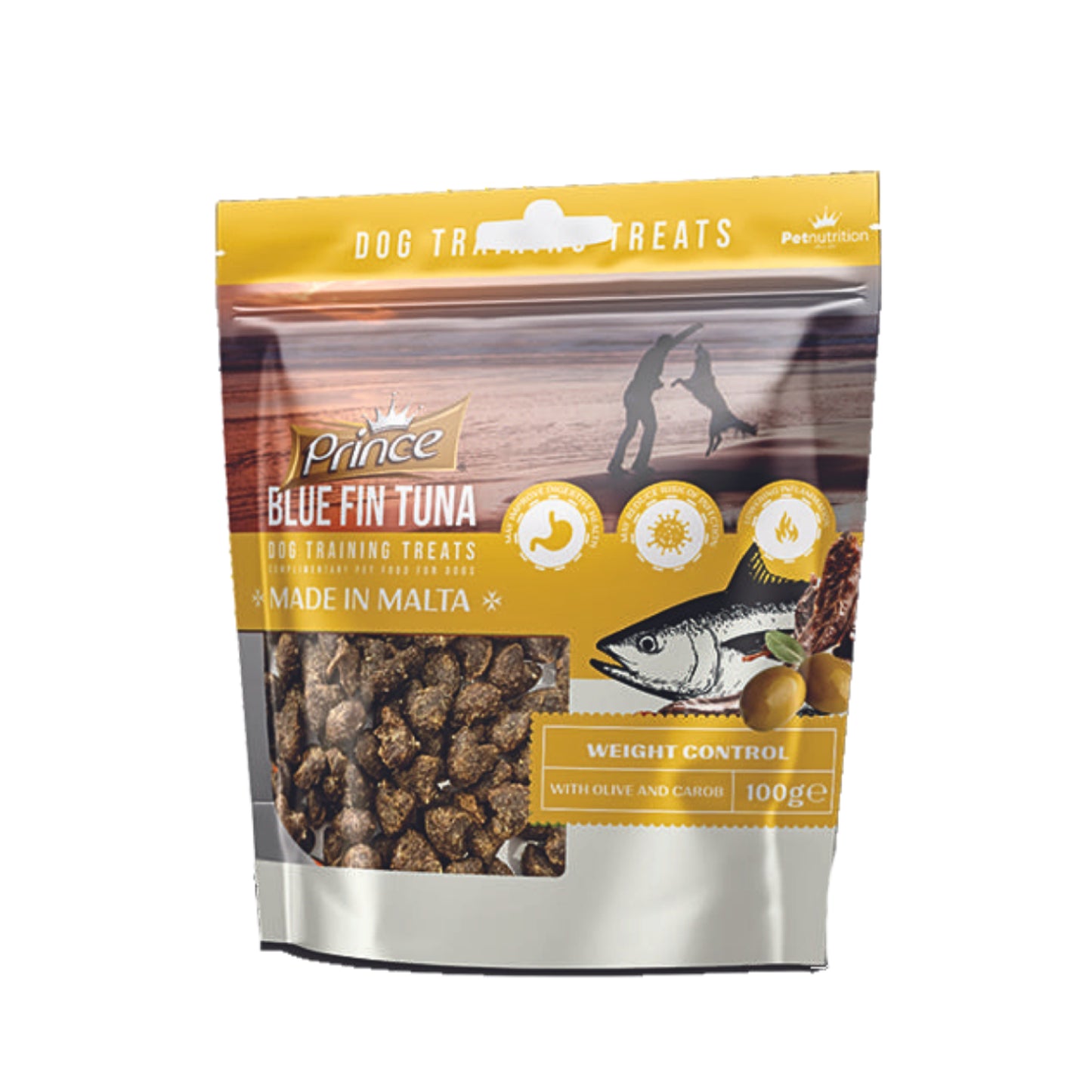 PRINCE Blue Fin Tuna Training Treats Weight Control