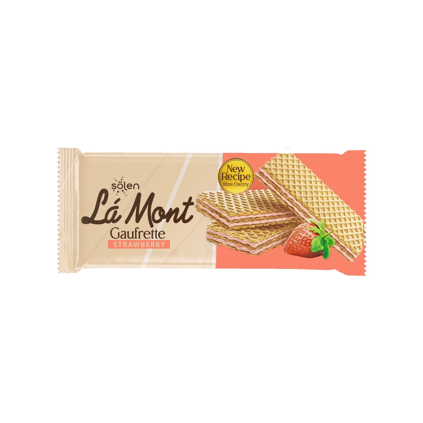 Solen La Mont Gaufrette Strawberry