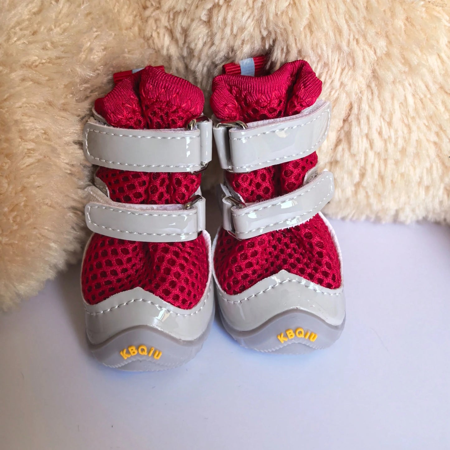 Non-Slip Dog Shoes with Hook & Loop – Outdoor Mesh Pet Boots