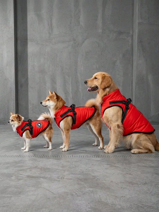 Warm Dog Jacket for Small & Large Dogs | Soft Winter Pet Coat