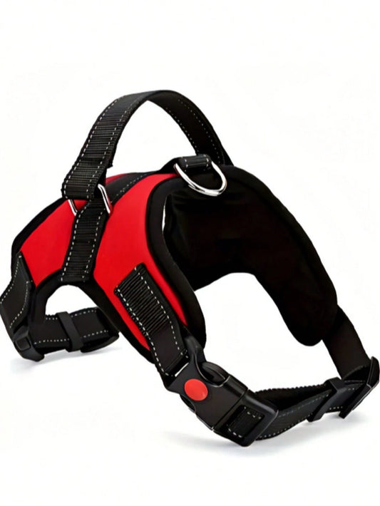 Reflective No-Pull Dog Harness with Leash – Adjustable Pet Vest