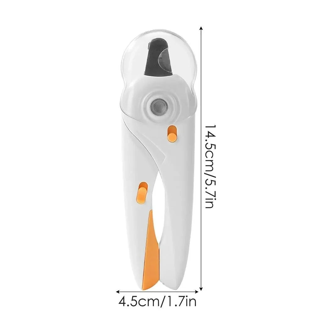 LED Light Pet Nail Clippers – Safe & Easy Trimming Tool for Dogs & Cats