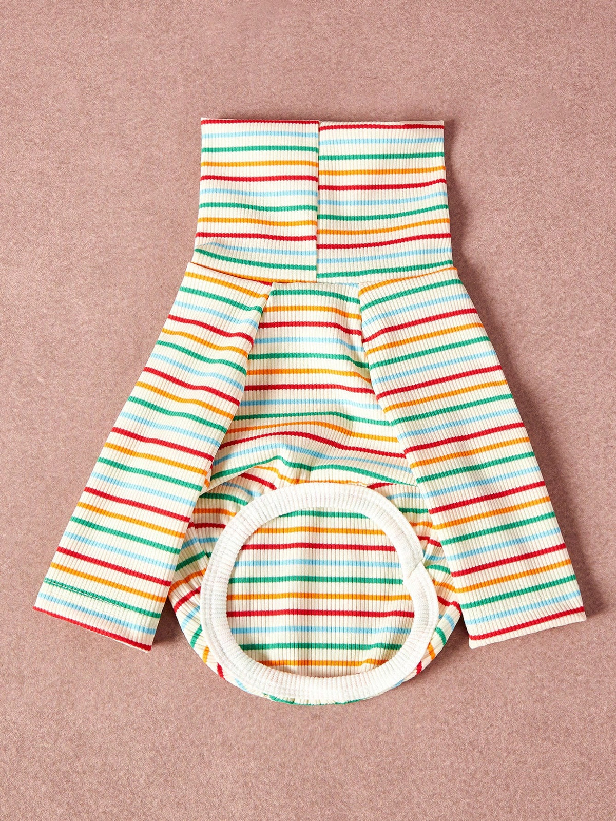 Striped Dog Sweatshirt – Long-Sleeve Pet Sweater