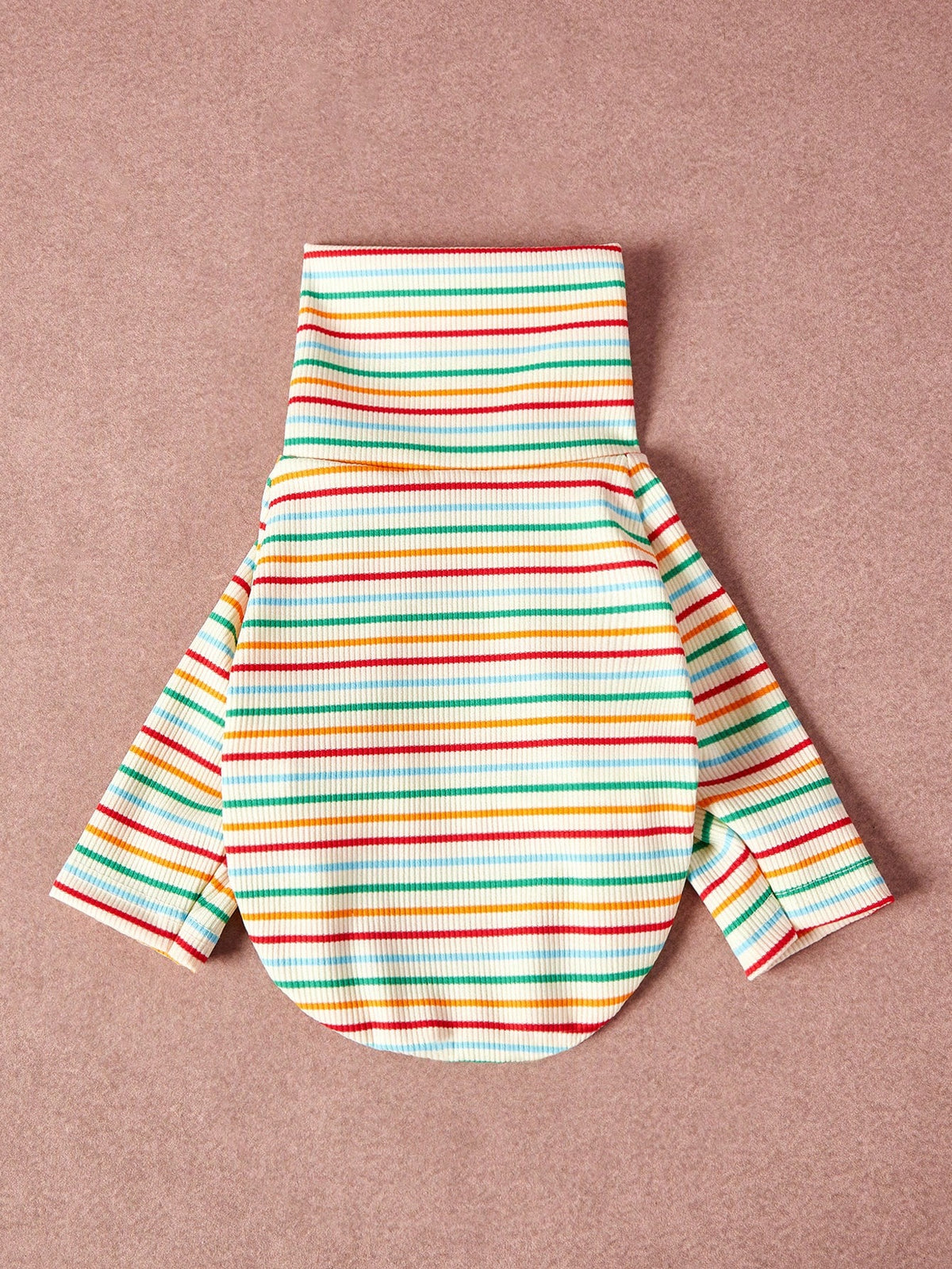 Striped Dog Sweatshirt – Long-Sleeve Pet Sweater