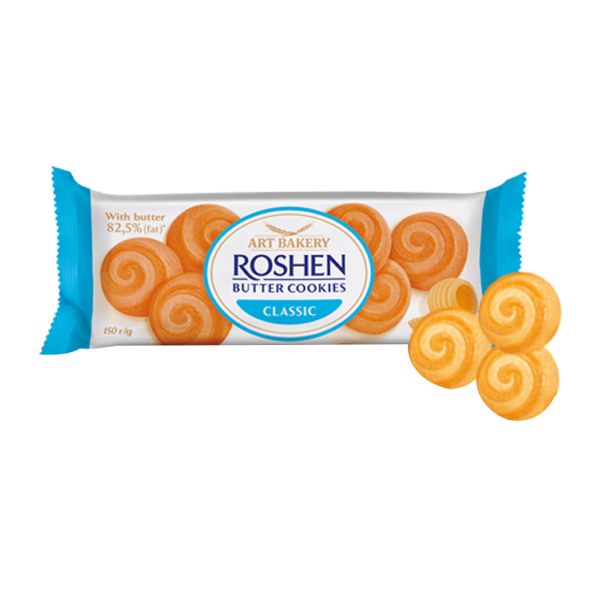 ROSHEN Butter Cookies Classic flavor (140g)