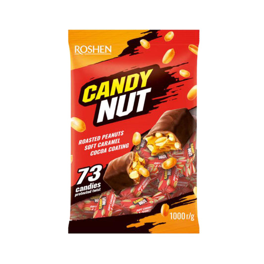 ROSHEN Candy Nut Nougat & Soft Caramel with Peanuts 1kg