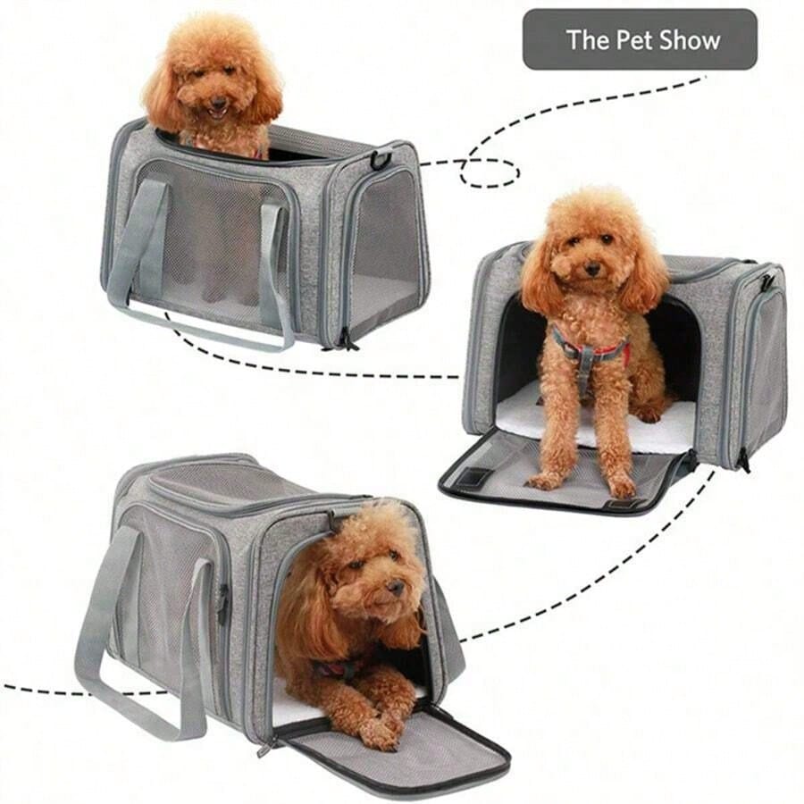 Multi-Purpose Pet Carrier Bag | Breathable Cat & Dog Travel Carrier
