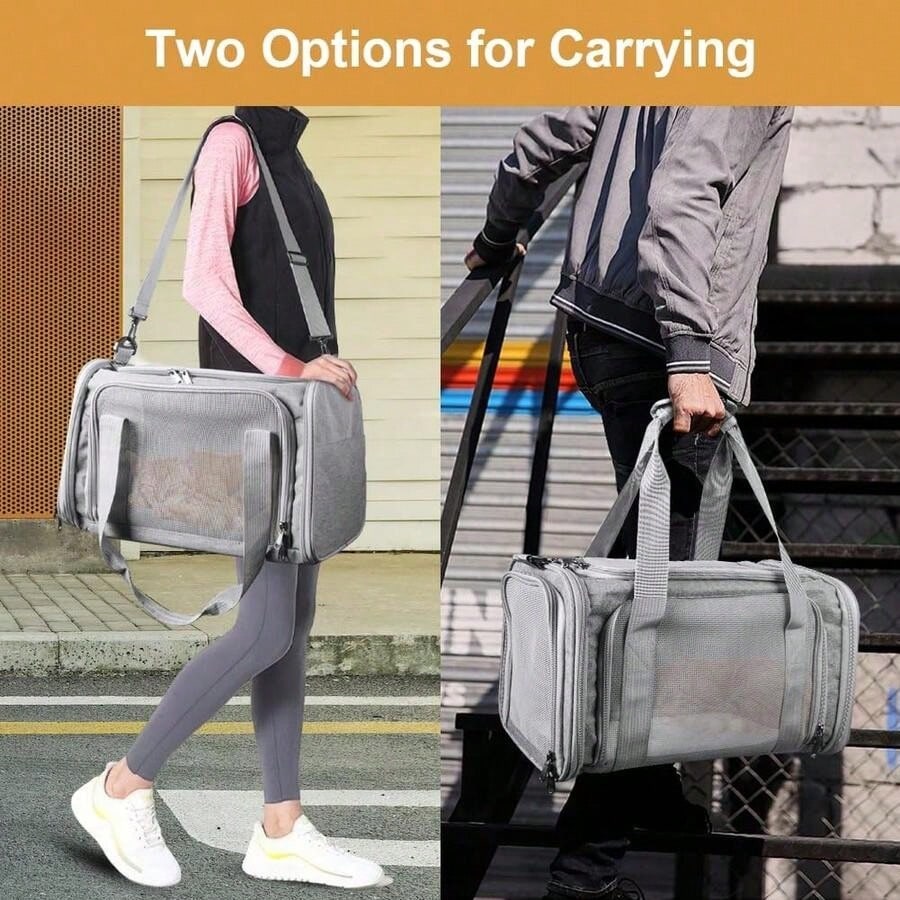 Multi-Purpose Pet Carrier Bag | Breathable Cat & Dog Travel Carrier