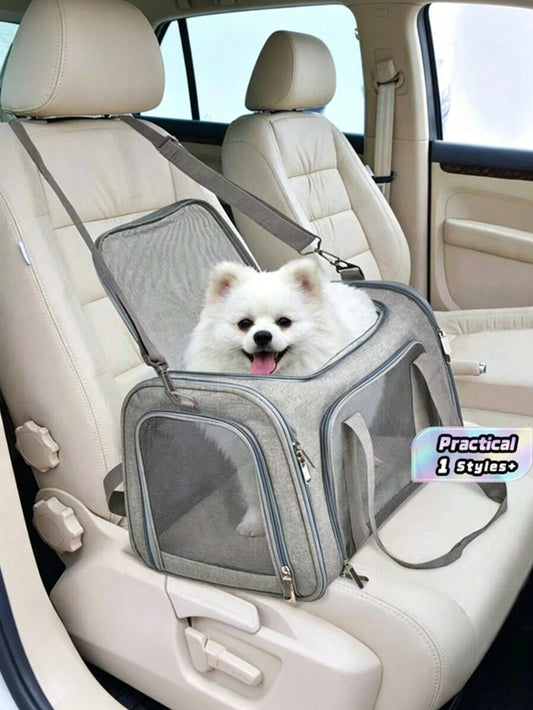 Multi-Purpose Pet Carrier Bag | Breathable Cat & Dog Travel Carrier