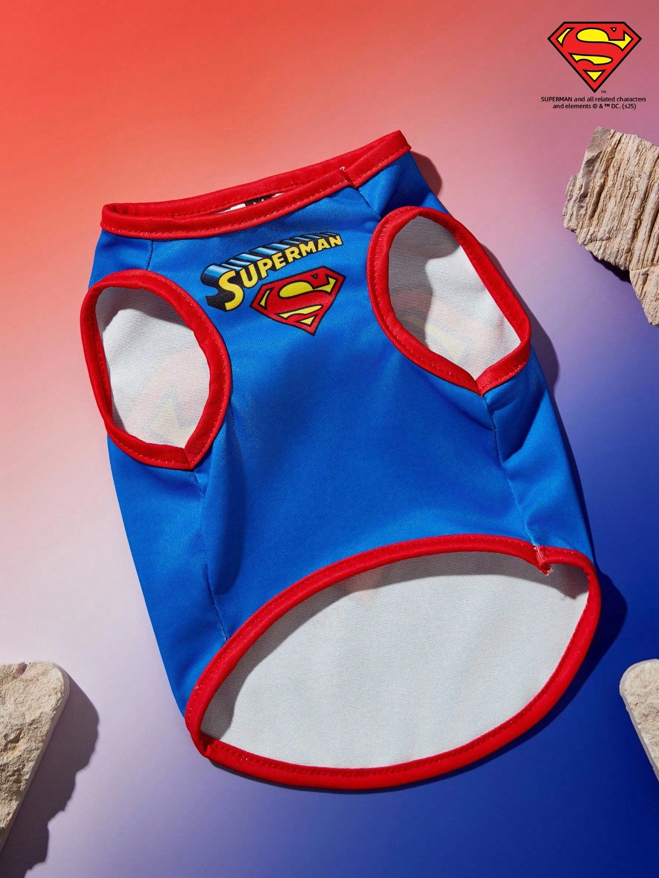 Superman Pet Vest for Cats & Small Dogs | Lightweight & Breathable