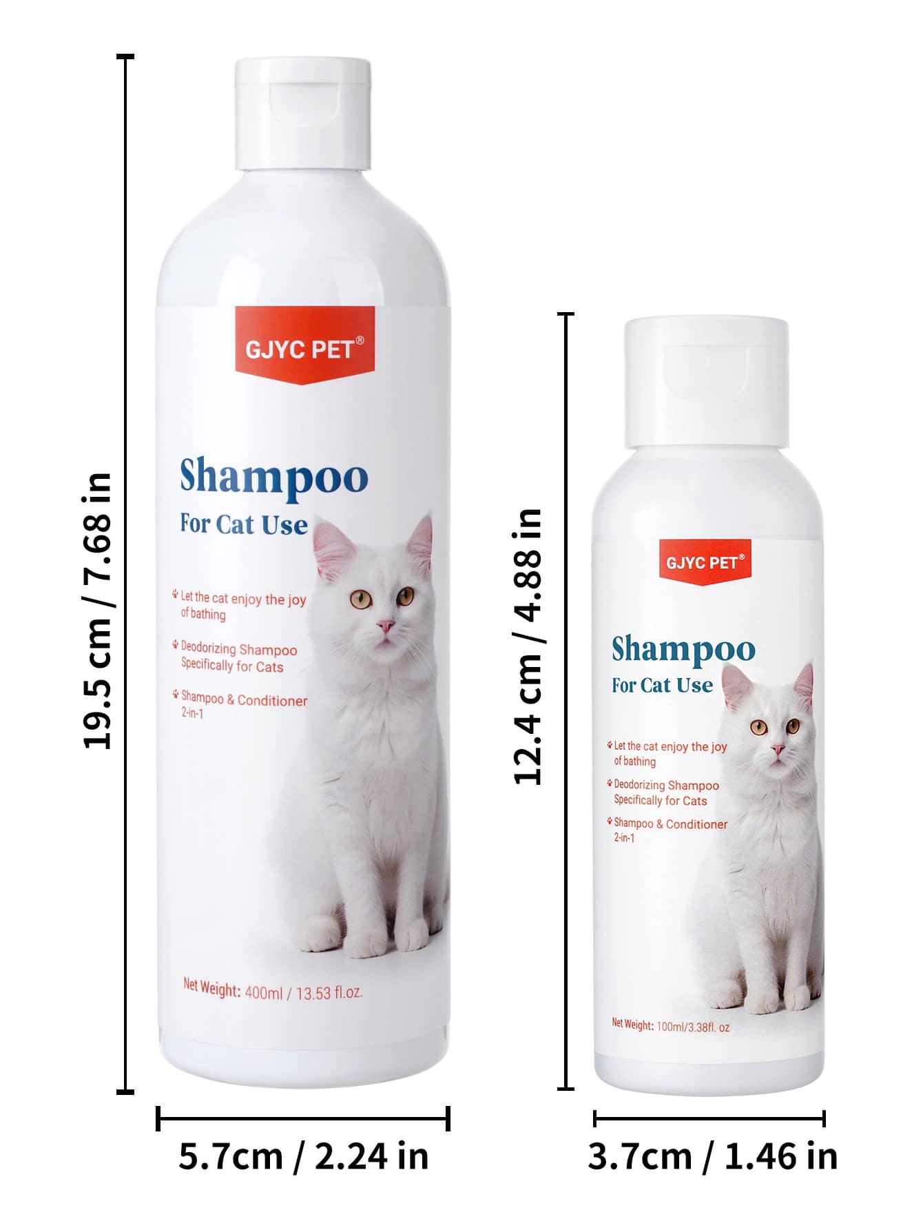 2-in-1 Cat Shampoo & Conditioner | Gentle Coat Care Formula
