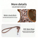 Leopard Print Cat & Dog Harness & Leash Set – Reflective Mesh