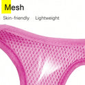 Leopard Print Cat & Dog Harness & Leash Set – Reflective Mesh