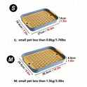 Double-Layer Pet Litter Box | Removable Pet Toilet