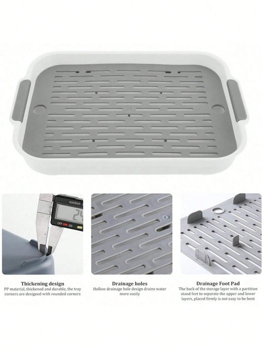 Double-Layer Pet Litter Box | Removable Pet Toilet