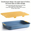 Double-Layer Pet Litter Box | Removable Pet Toilet