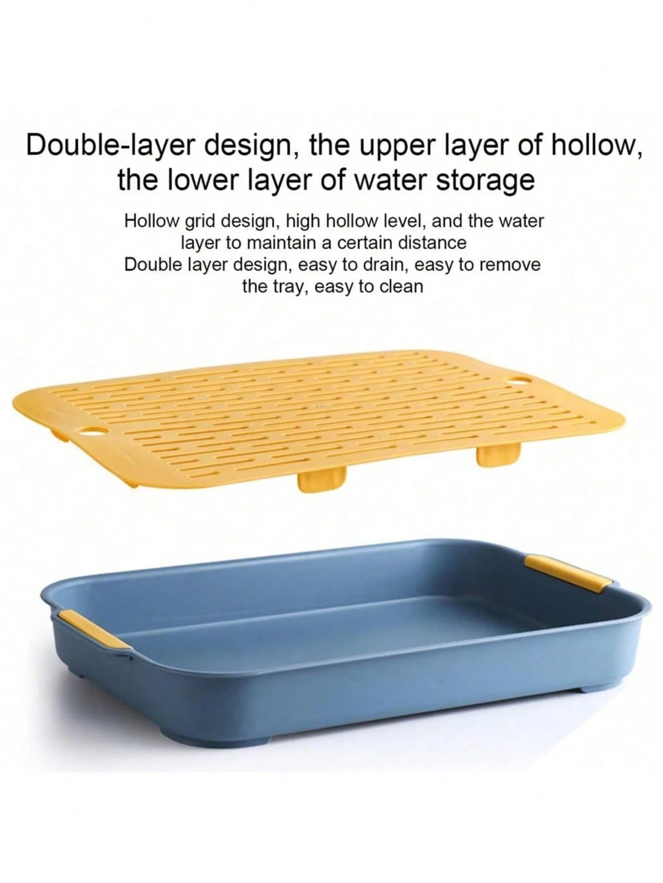 Double-Layer Pet Litter Box | Removable Pet Toilet