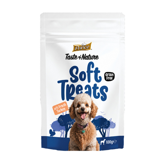 PRINCE Healthy & Flavorful Soft Treats Snack for Dogs (100g)