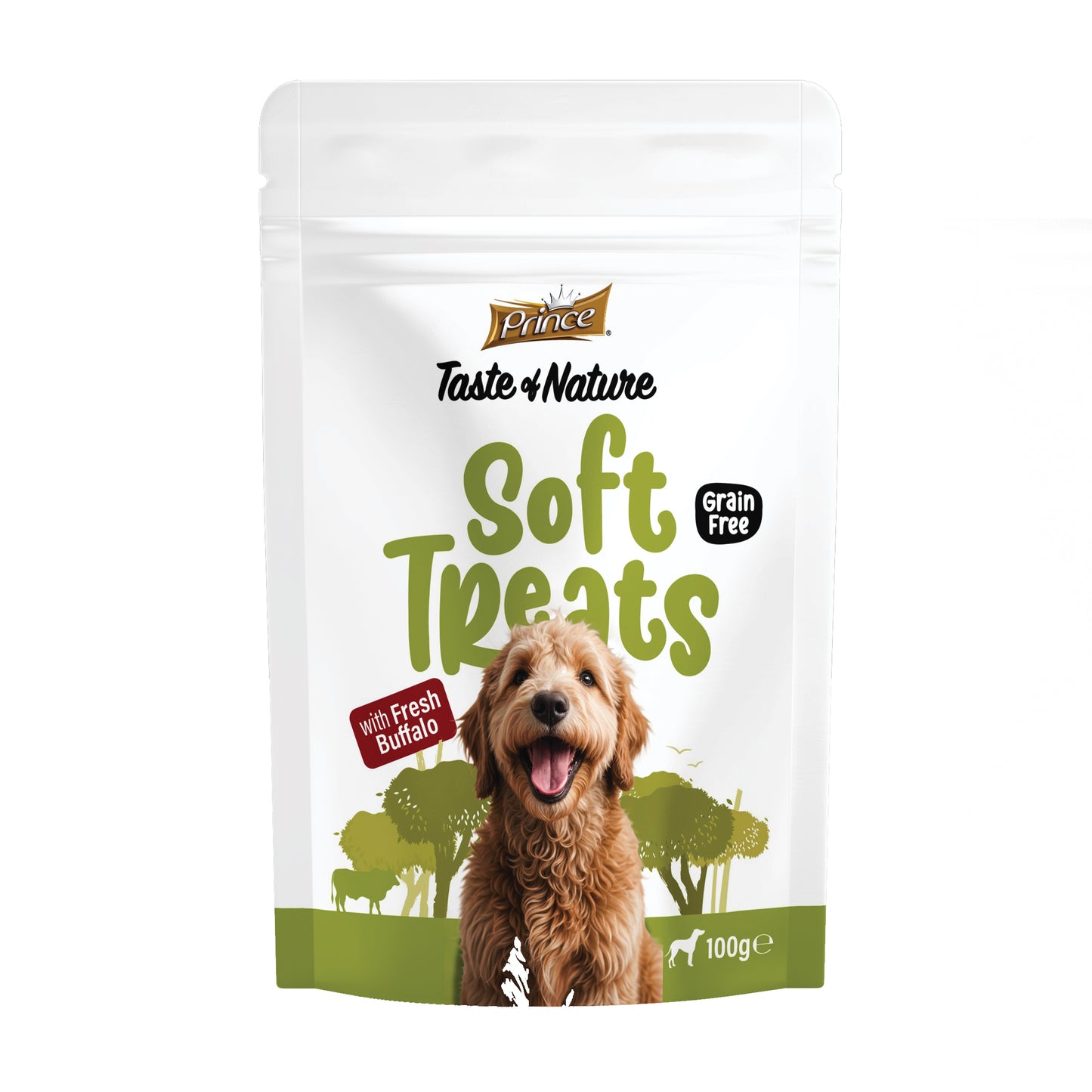 PRINCE Soft Treats with Fresh Buffalo