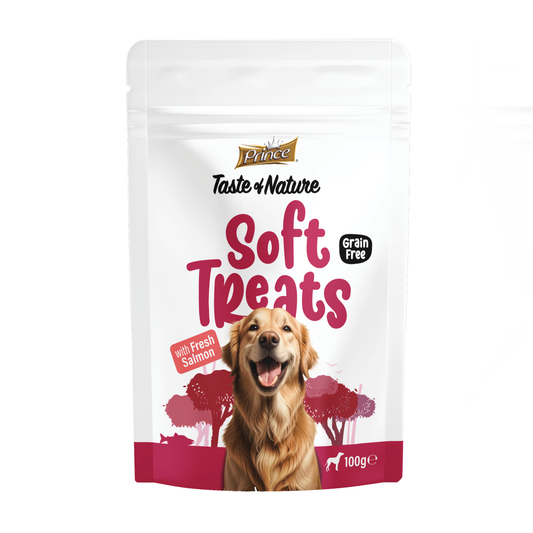 PRINCE Soft Treats with Fresh Salmon
