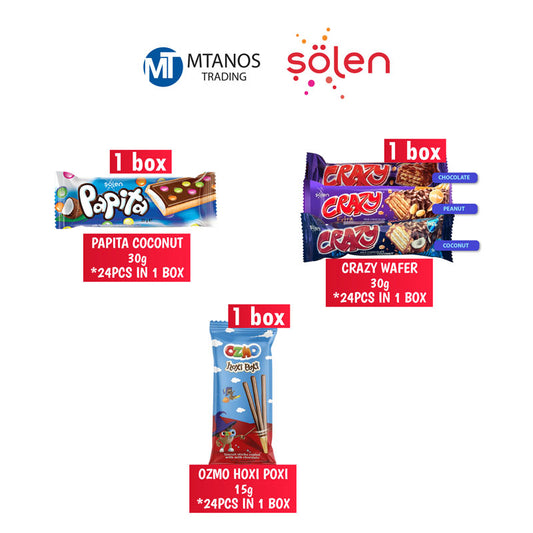 SOLEN PAPITA + CRAZY WAFER + OZMO HOXI POXI OFFER