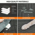 Waterproof Dog Car Back Seat Cover Hammock | Non-Slip Seat Protector for Cars, SUVs & Trucks