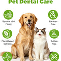Dog Teeth Cleaning Kit – Banana Mint Toothpaste, Toothbrush & Finger Brush