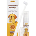 Dog Teeth Cleaning Kit – Banana Mint Toothpaste, Toothbrush & Finger Brush