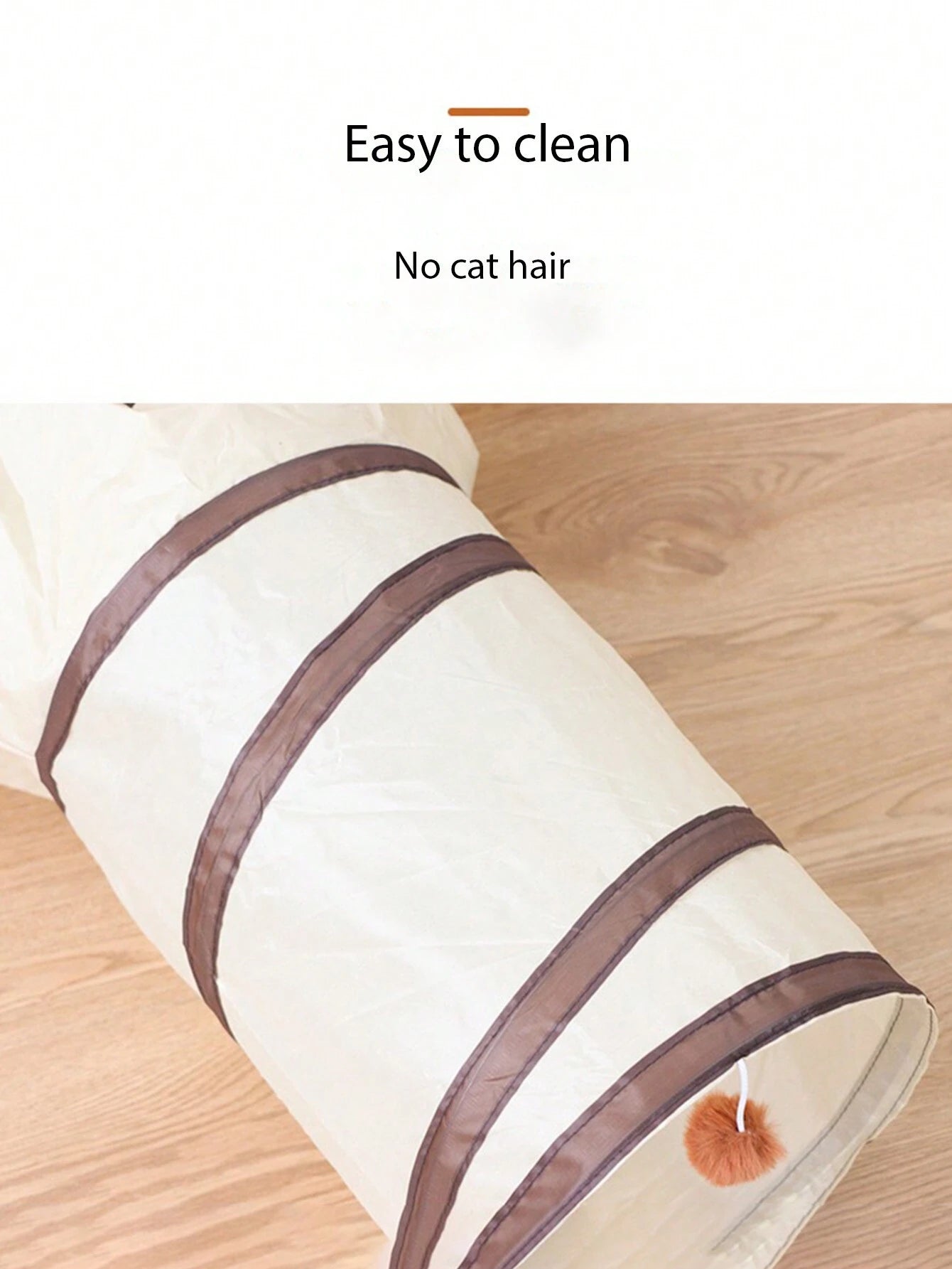 Foldable Cat Tunnel Toy | Detachable Interactive Play Tunnel & Cozy Cat Bed