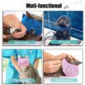 Cat Breathable Mask – Anti‑Scratch, Anti‑Bite, Adjustable Grooming & Bathing Muzzle