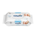 Ultra Compact Baby Sensitive Wet Wipes with Cream Lotion (72 pieces per box)