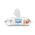 Ultra Compact Baby Sensitive Wet Wipes with Cream Lotion (72 pieces per box)