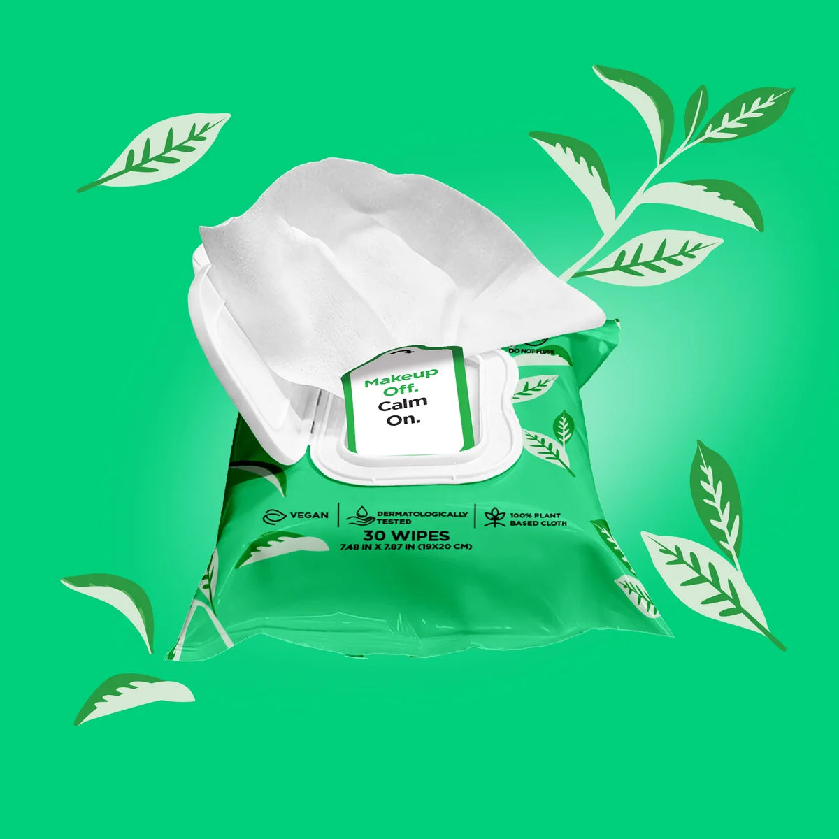 Ultra Compact Calming Makeup Remover Wipes (30 pieces per pack)