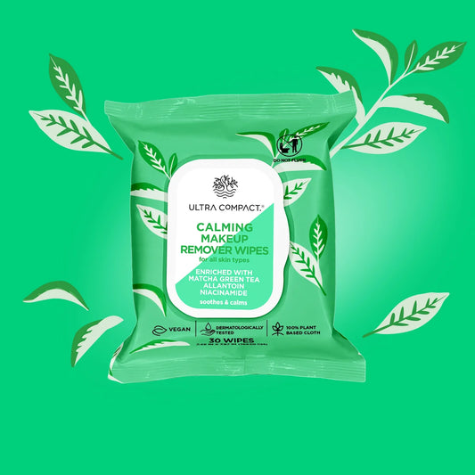 Ultra Compact Calming Makeup Remover Wipes (30 pieces per pack)