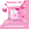 Ultra Compact Pore Clarifying Makeup Remover Wipes (30 pieces per pack)