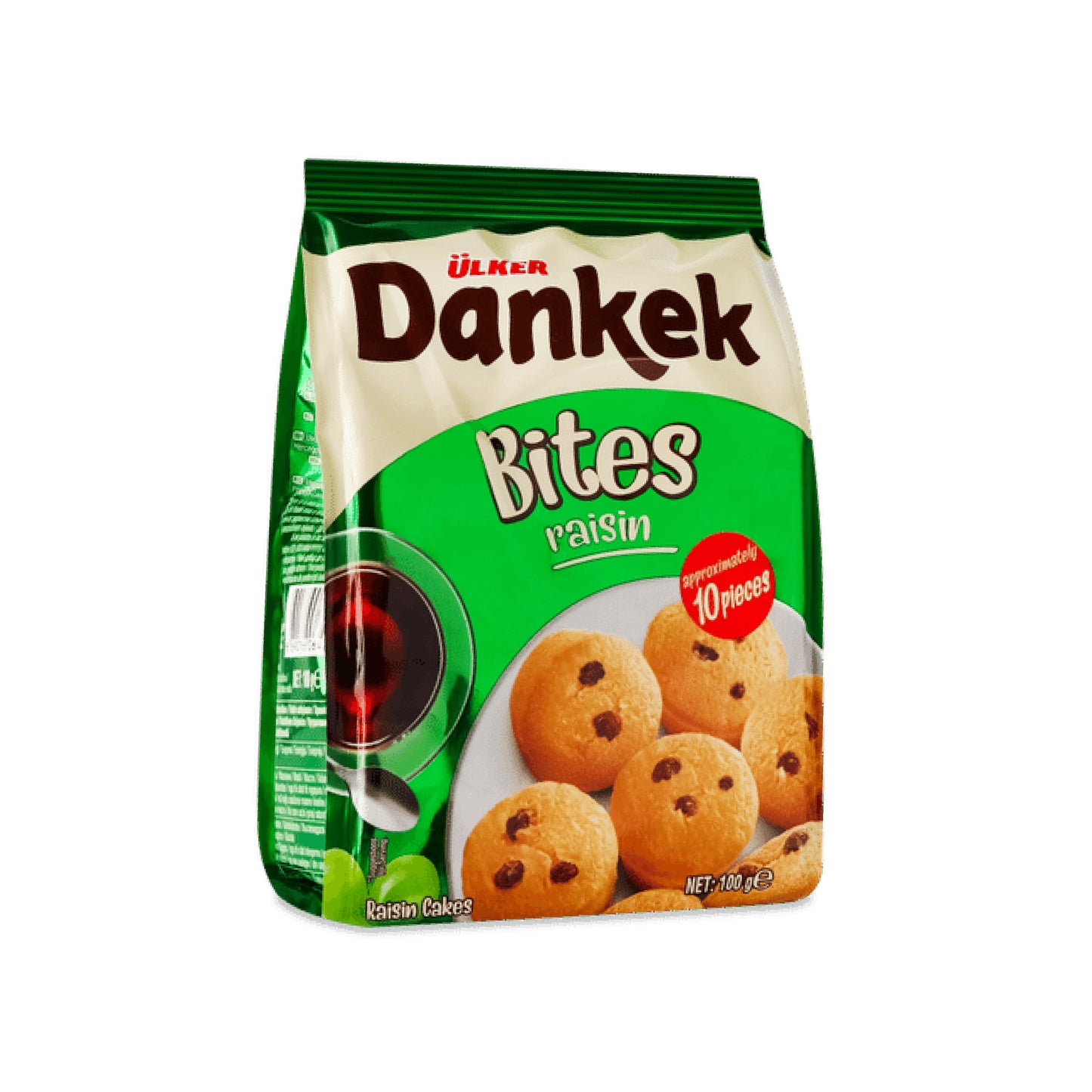 ULKER Dankek Bites Raisin 100g