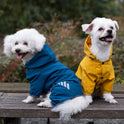 Dog Raincoat – Waterproof Hooded Pet Rainwear with Reflective Strips & Adjustable Leash Hole