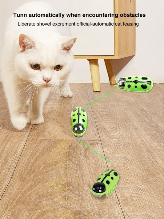 Automatic Flapping Interactive Cat Toy | Battery-Powered Motion Toy for Cats
