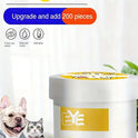 200pcs Pet Eye Cleaning Wipes | Tear Stain Remover for Pets