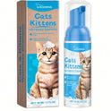 Waterless Cat Cleaning Mousse | Gentle No-Rinse Foam Cleanser