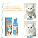 Waterless Cat Cleaning Mousse | Gentle No-Rinse Foam Cleanser