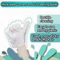 Pet Grooming Wipes Gloves | No-Rinse Cleaning for Cats & Dogs (6 pieces per pack)
