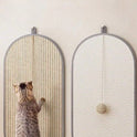 Wall-Mounted Sisal Cat Scratcher Board | Vertical Scratch Pad for Cats