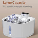 3.2L Wireless Cat Water Fountain with Motion Sensor & Rechargeable Battery