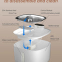 3.2L Wireless Cat Water Fountain with Motion Sensor & Rechargeable Battery