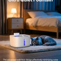 3.2L Wireless Cat Water Fountain with Motion Sensor & Rechargeable Battery