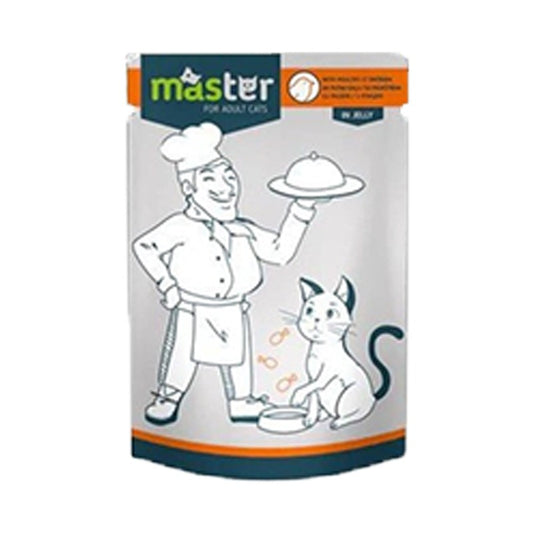 Master Cat Chicken in Sauce 80Grs*24Pcs