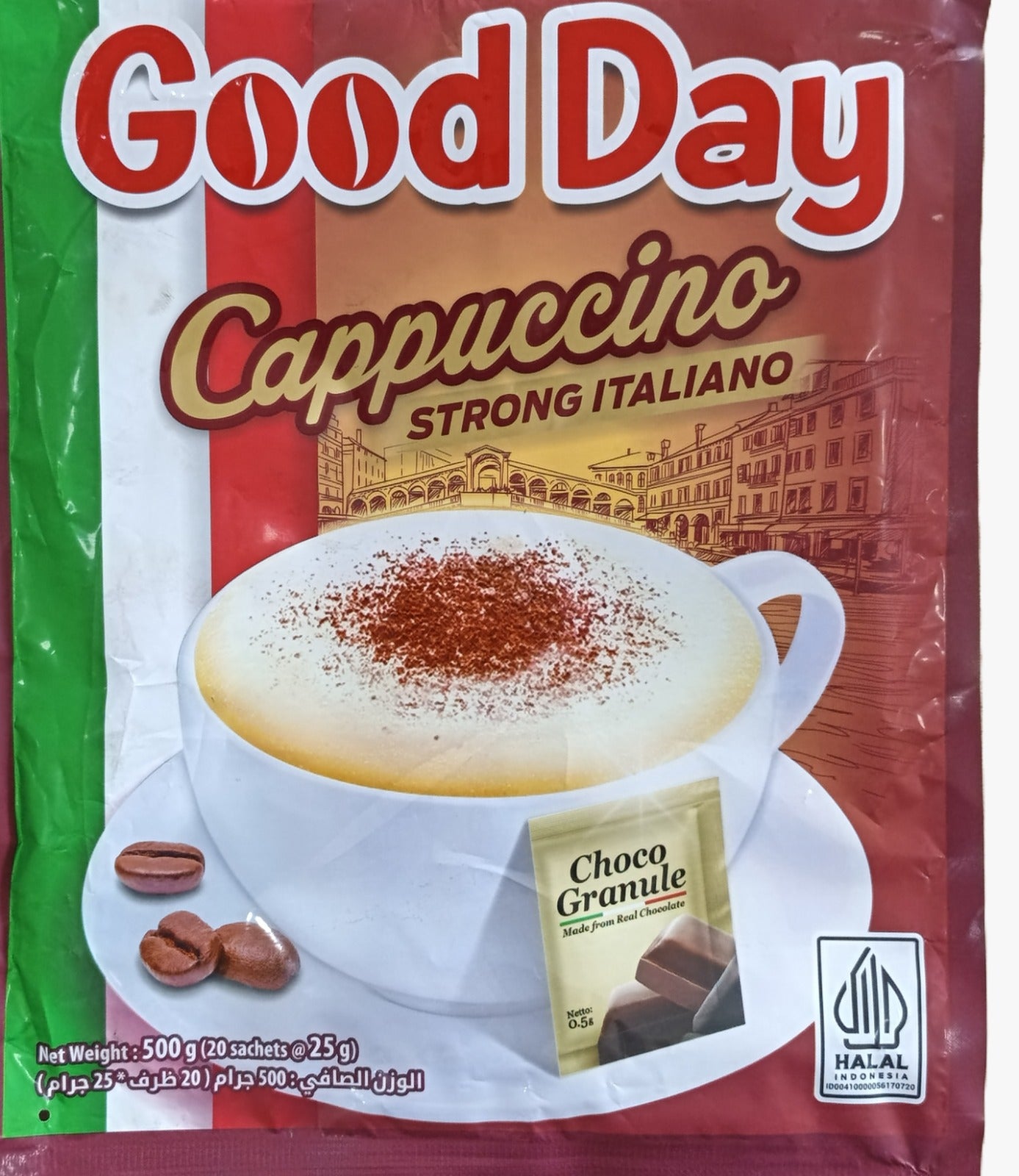 Good day cappuccino italiano strong BC 25grs x 20p