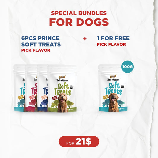 Dog Bundle Offer:  7 Price Soft Treats (100g)
