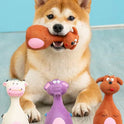 Bite-Resistant Squeaky Latex Dog Toy | Cartoon Chew Toy for Dogs